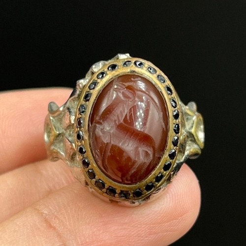 Ancienne bague romaine - , en