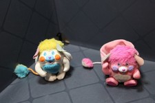 2 Mattel Mini Pocket Popple