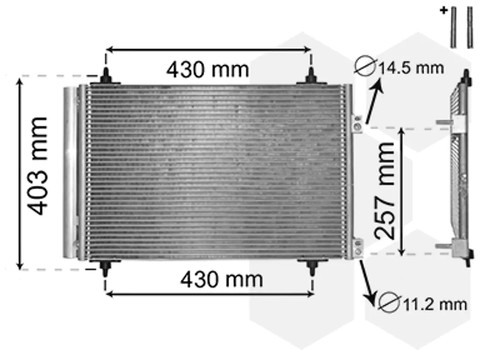 Condenseur climatisation van - climatisation,