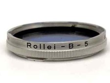Filtre De Couleur Rollei B5 Bleu Rolleiflex F/2,8 Xenotar/Planar (RII) Bay II