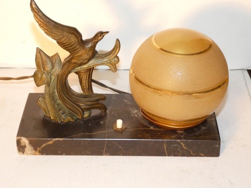Lampe art deco veilleuse - lampe,