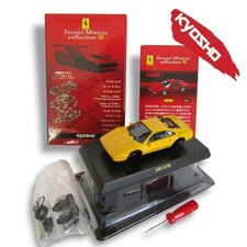 Kyosho 1/64 Ferrari 328 GTB Yellow #0163