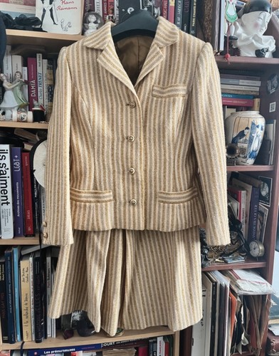 Tailleur couture vintage 1970 - tailleur,
