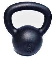 Guidon Kettlebell 6 kg Glace GetFit poids entraînement fitness gymnase