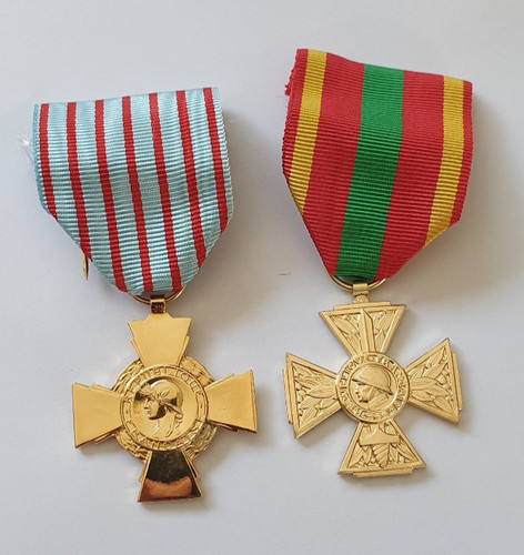 Lot médailles militaires - lot,