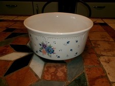 Moule à soufflé  en terre cuite vintage Provincial Bouquet  STONEWARE NEUF