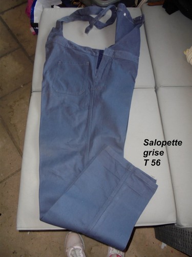 Ancienne salopette travail - ancienne,