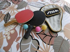 lot de 2 raquettes de ping