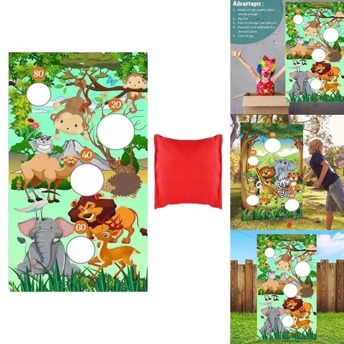 Jungle animals toss game - jungle,