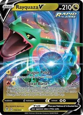 Rayquaza V - 110/203 - Pokemon Evolving Skies Sword & Shield Ultra Rare Card NM