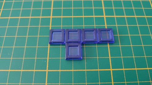 Polyominos bleu pentomino - , en