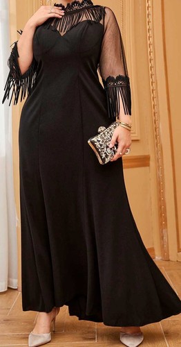 Robe soirée dentelle - robe,