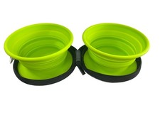 Gamelle Pour Chien Gamelle Pliable Avec 2 Bols