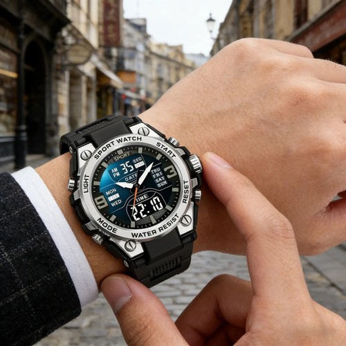 Montre sport pour hommes - sport,