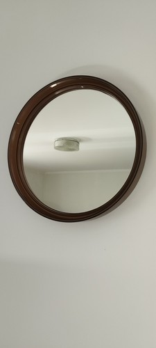 Superbe miroir rond vintage - superbe,