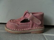 Chaussures bébé fille T 20 à scratch en cuir "Adélie"