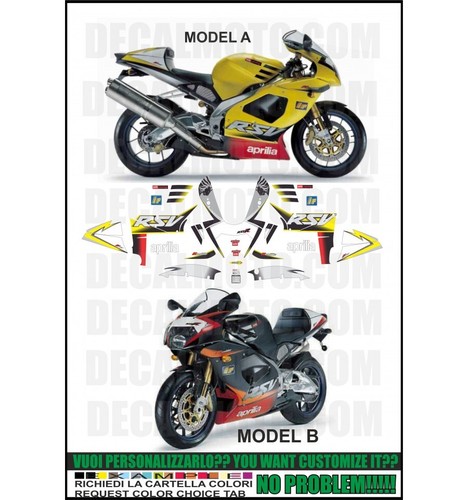 Adhésifs rsv 1000 2002 - adhésifs, set