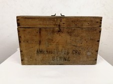 Caisse En Bois Militaire WWI