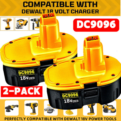 2pack 18v xrp battery - 18v,