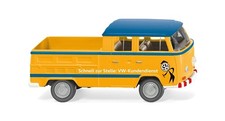 WIKING, VOLKSWAGEN T2 double cabine VW Service clients, échelle 1/87, WIK031403