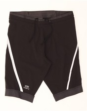 DECATHLON Womens Sport Shorts UK 14  Large  Black AH03