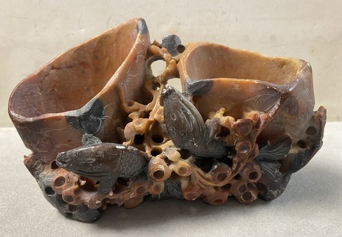 Ancien pot pinceaux - pot, chinois