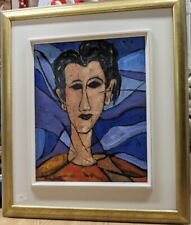 MICHEL BROSSEAU (1948-  ) Tableau 20''x 16''  Titre: RÉFLEXION,  2002, Acrylique