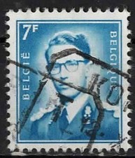 1960. Belgique. Le roi