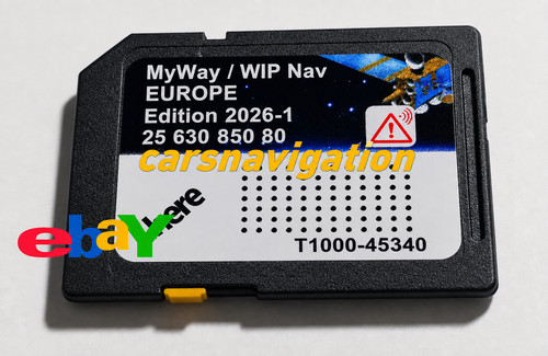 Carte gps europe - sd,
