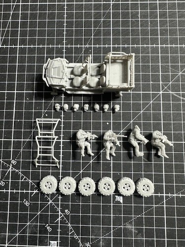 Kit résine soldats 48 - kit,