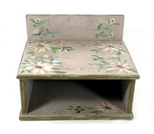 WOOD FLORAL SHABBY BUT CHIC