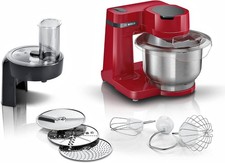 Robot ménager Bosch MUMS2ER01, 700 W, rouge, 220-240 V, 50-60 Hz