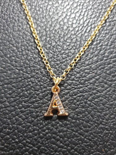 Collier initiale a - collier,