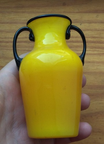 Vase verre soufflé art - en,