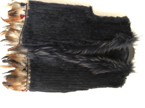Gilet fourrure lapin sans - lapin,