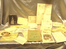 LOT VIEUX PAPIERS PHOTOS