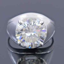 Bague solitaire homme diamant