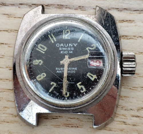 Cauny submarine watch movement - watch,