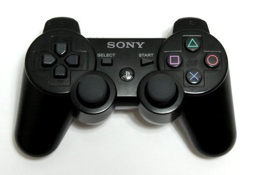Manette ps3 officielle - manette, noir