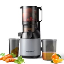 Extracteur de jus BioloMix SJ-023, 250W, 65RPM, sans BPA, 1.8L