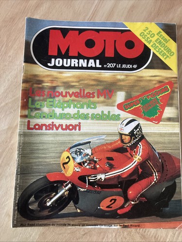 Moto journal 1975 207 ossa - moto, 250