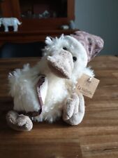 Peluche canard  beige H 17 cm