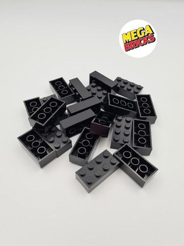 Lego lot brick 2x4 noir - brick,
