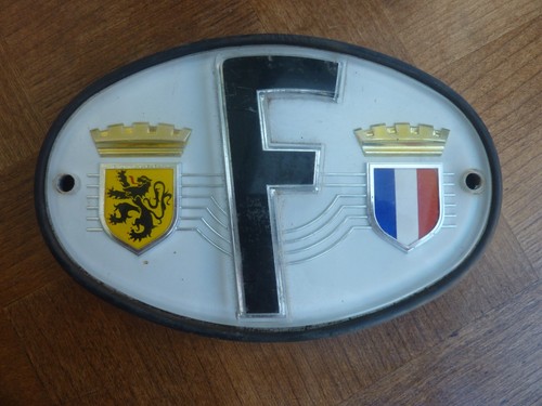 Rare ancienne plaque - ancienne,