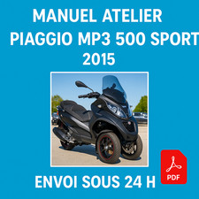 Manuel Atelier Piaggio MP3 500