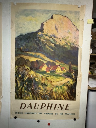 Rare affiche ancienne - , tourisme
