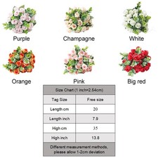 Élégant bouquet de 10 roses