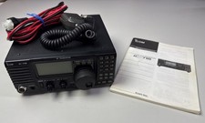 Icom IC-718 Ham Radio HF Transceiver With Mic w/ Cable Tested Works 4d