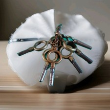 Lot 6 clés de montre gousset