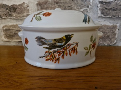 Terrine ovale porcelaine a - ,